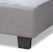 Baxton Studio Ansa Grey Upholstered Full Size Bed 159-9763 - alternate 6
